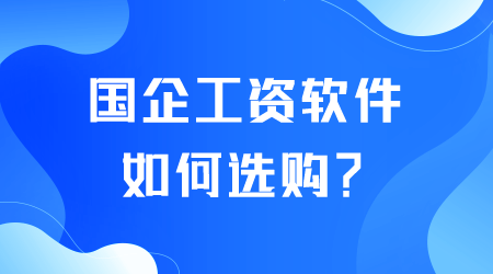 國企工資軟件如何選購.png